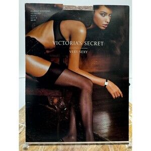Victoria's Secret VERY SEXY CLASSIC STOCKINGS {for garters}  Nude Size B 1-Pair
